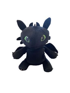 Zoobies Toothless Plush Toy, Black
